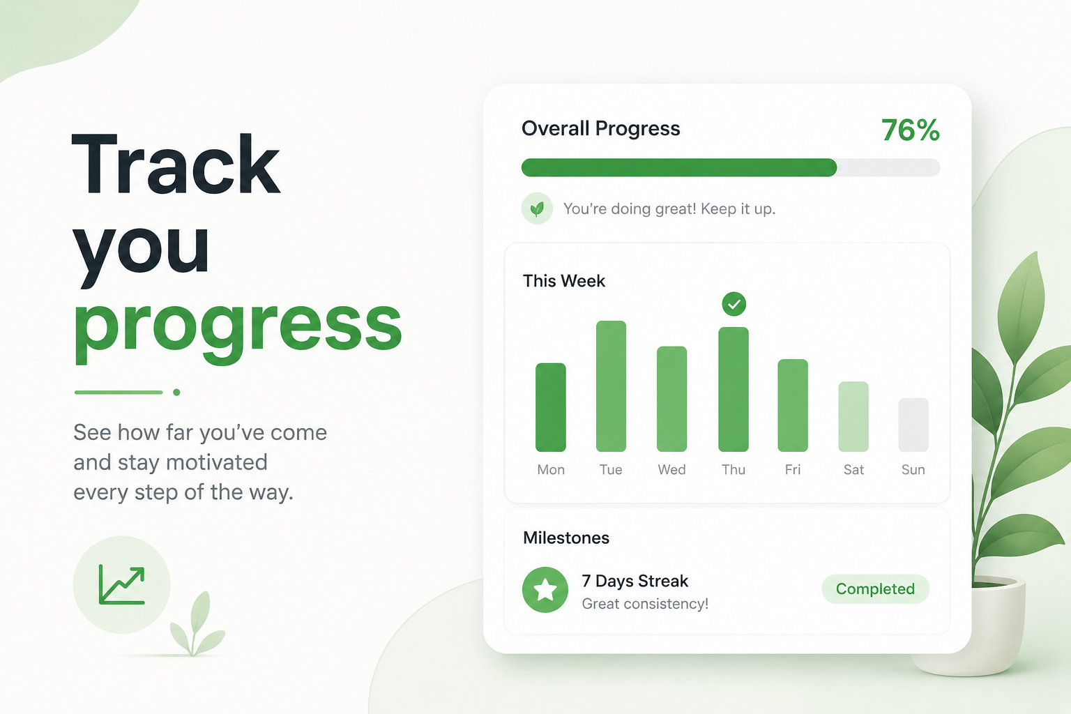 ExamVaults progress analytics dashboard